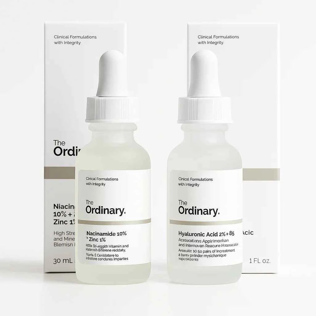 The Ordinary Niacinamide Serum+The Ordinary Hyaluronic Serum Deal
